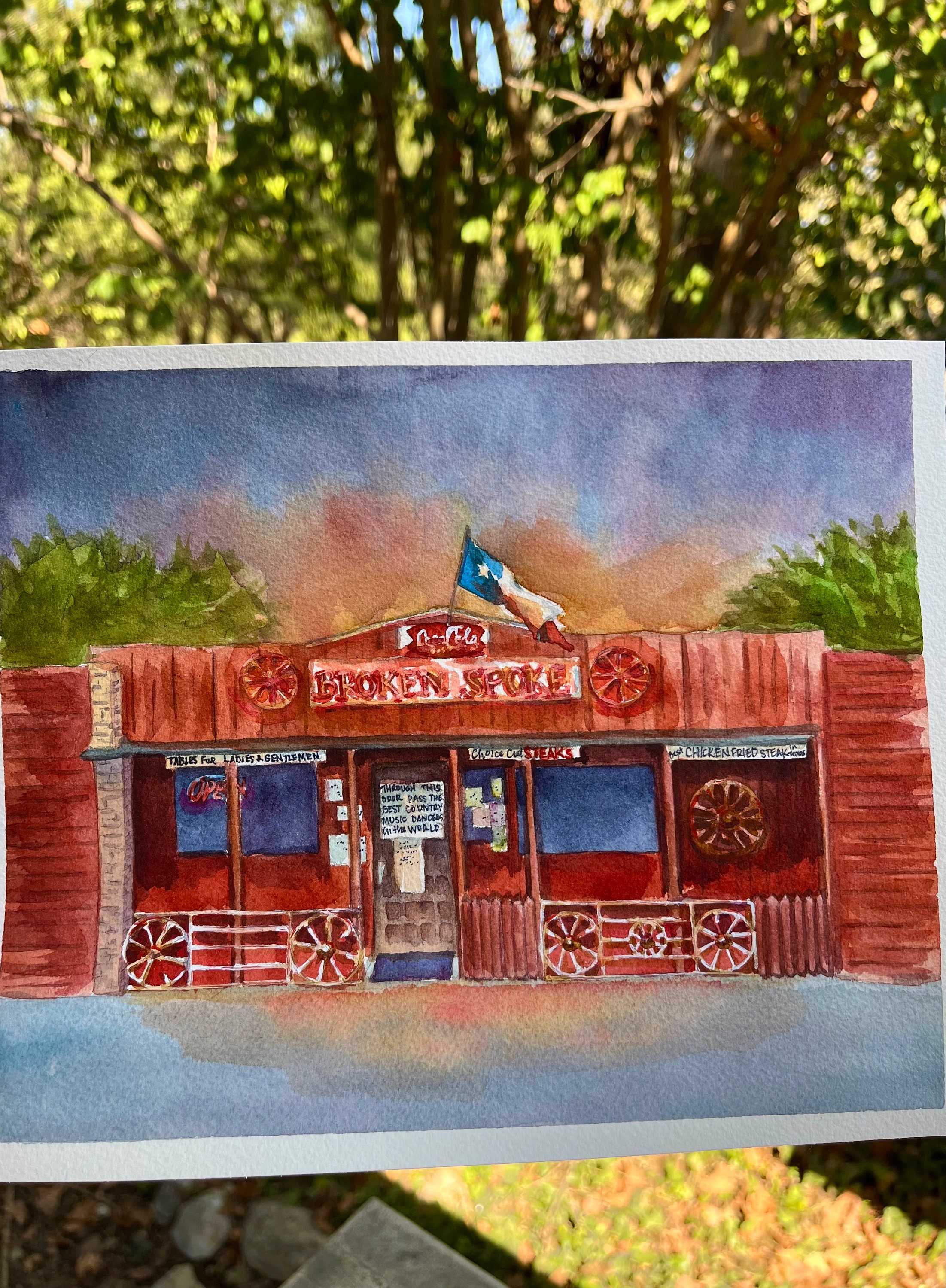 Broken Spoke